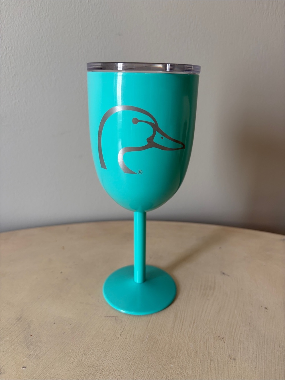 ORCA Vino 15oz Insulated Stainless Wine Glass With Ducks Unlimited Logo